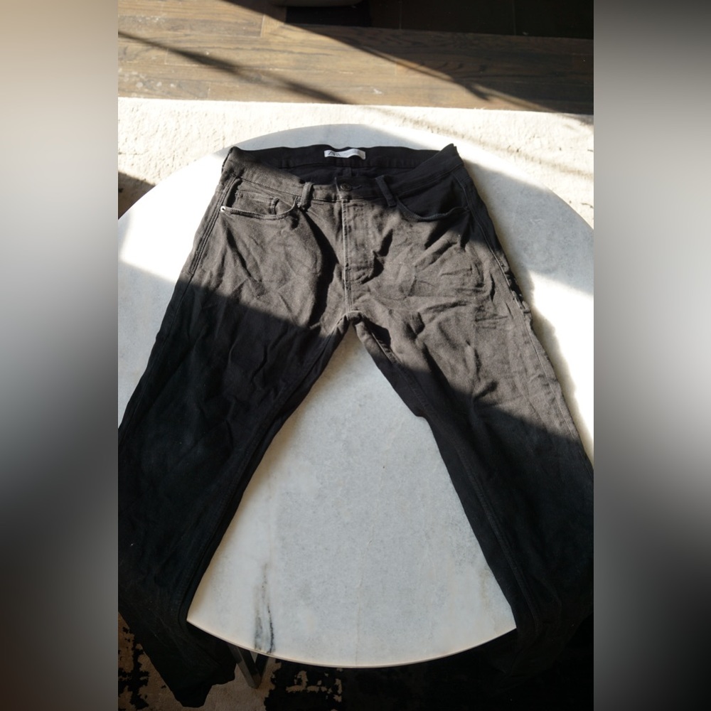 Zara Mens Black Skinny Denim Size 32
